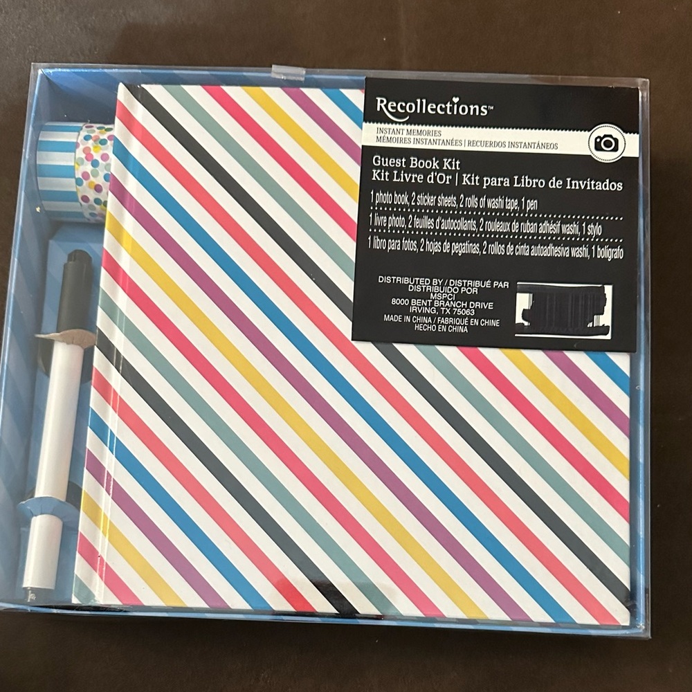 Children’s scrapbook or guest book kit - Recollections brand -